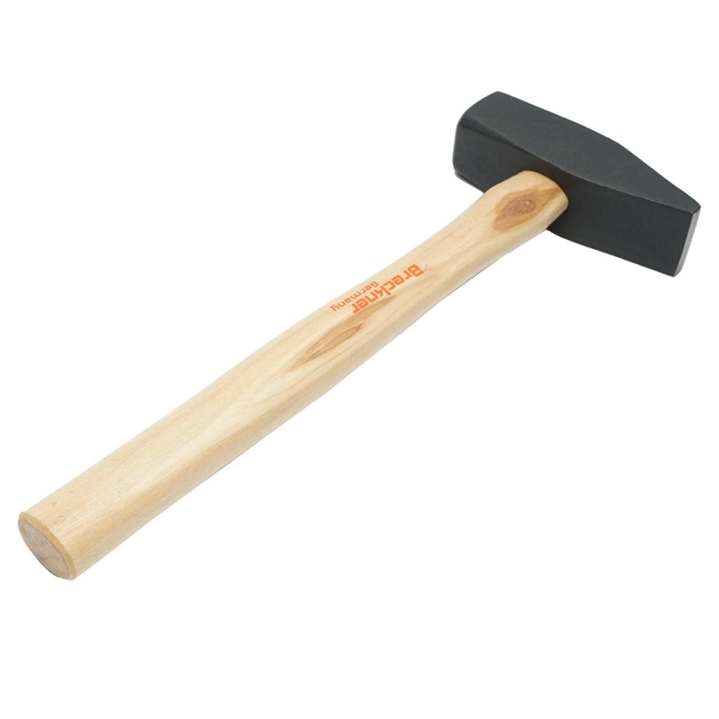 Martello 1500g. acciaio, Manico in Legno 390mm, Martello da fabbro/meccanico/falegname Breckner Germany