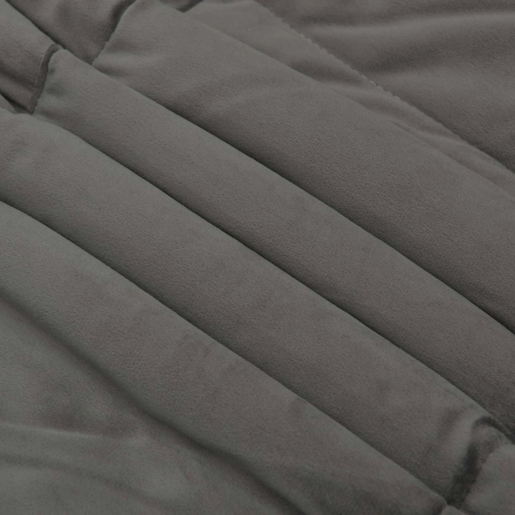 Duvet Invernale Grigio chiaro 240 x 260 cm Microfibra 42026096
