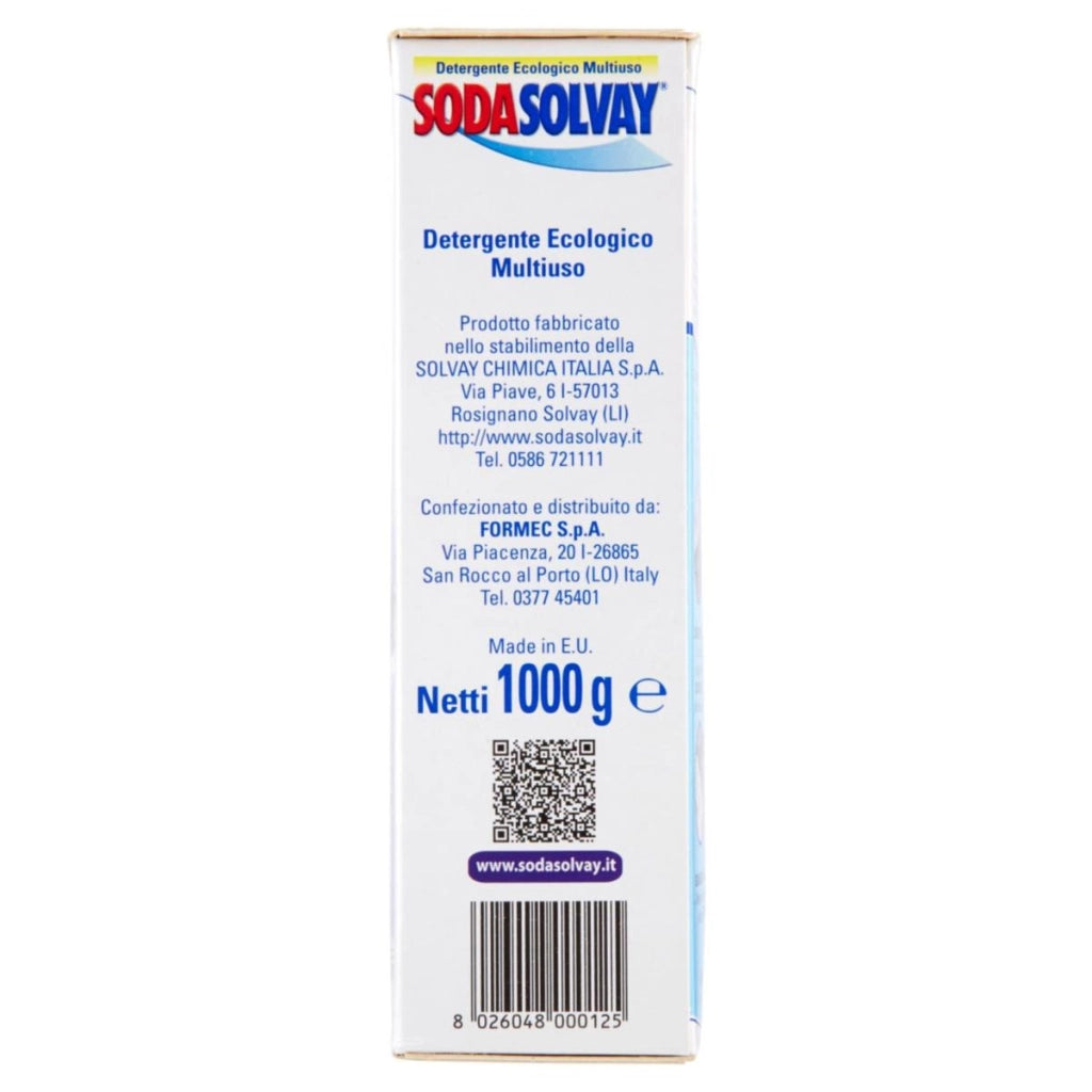 SOLVAY SODA 1 KG DETERGENTE ECOLOGICO MULTIUSO