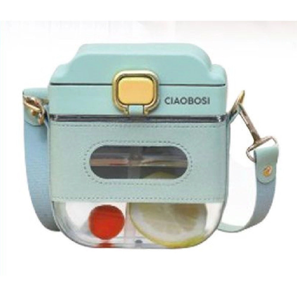 Trade Shop - Borsa Zaino Per Bevande Acqua Succhi 700ml Contenitore Portatile Alla Moda Tx-8431 -