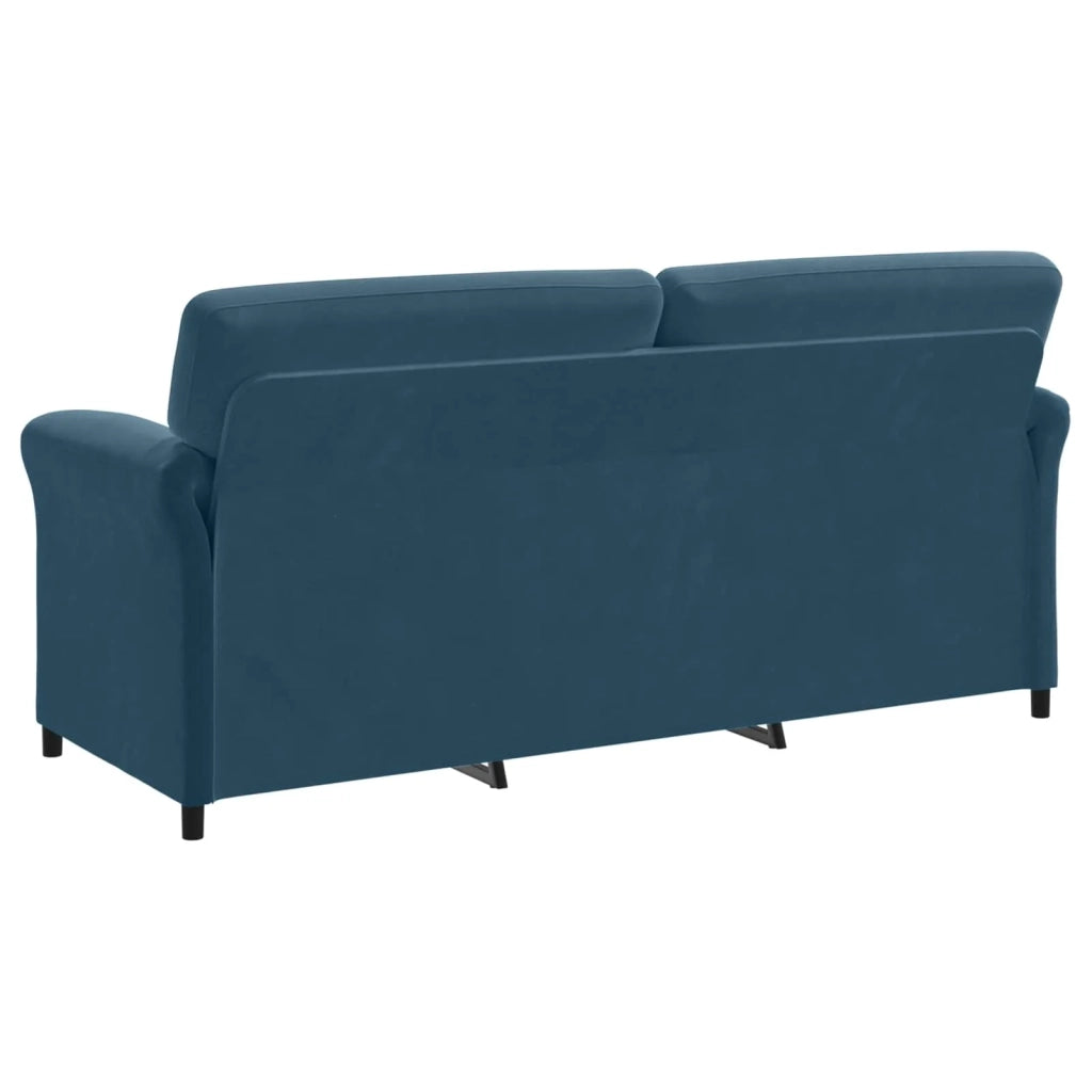 Set di divani 2 pz Blu Velluto 3424922