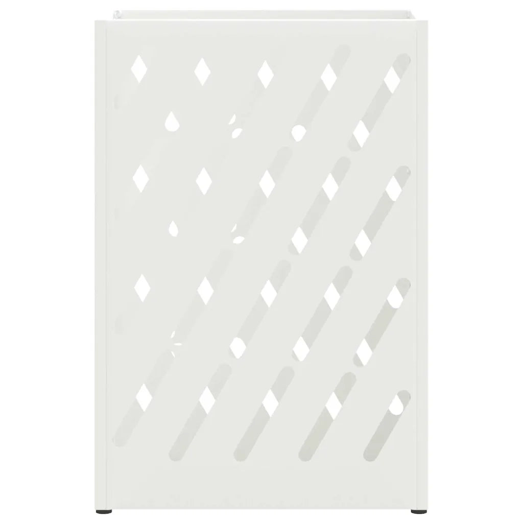 Supporto per Ombrellone Bianco 28 x 12 x 41 cm Acciaio CFW2410867