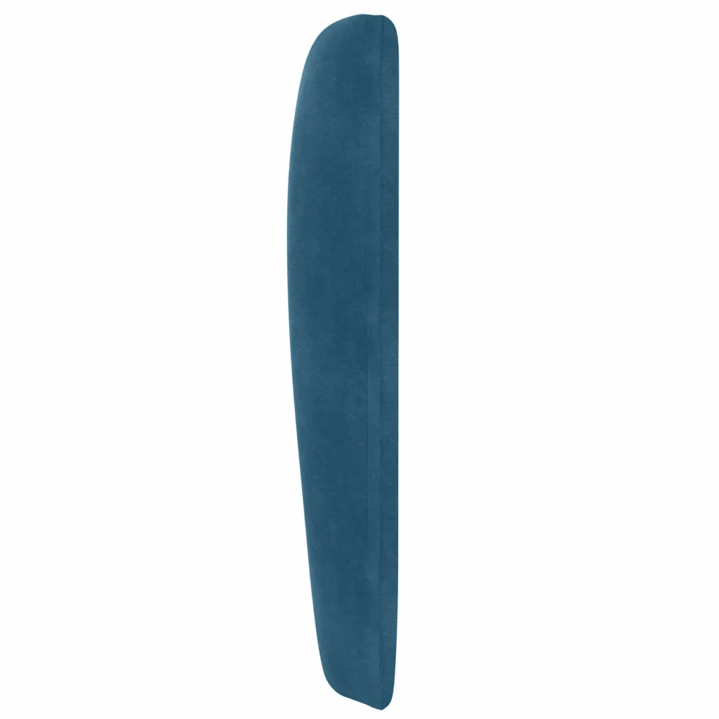 Orecchia della Testata Blu 80 x 23 x 6 cm Velluto 346574