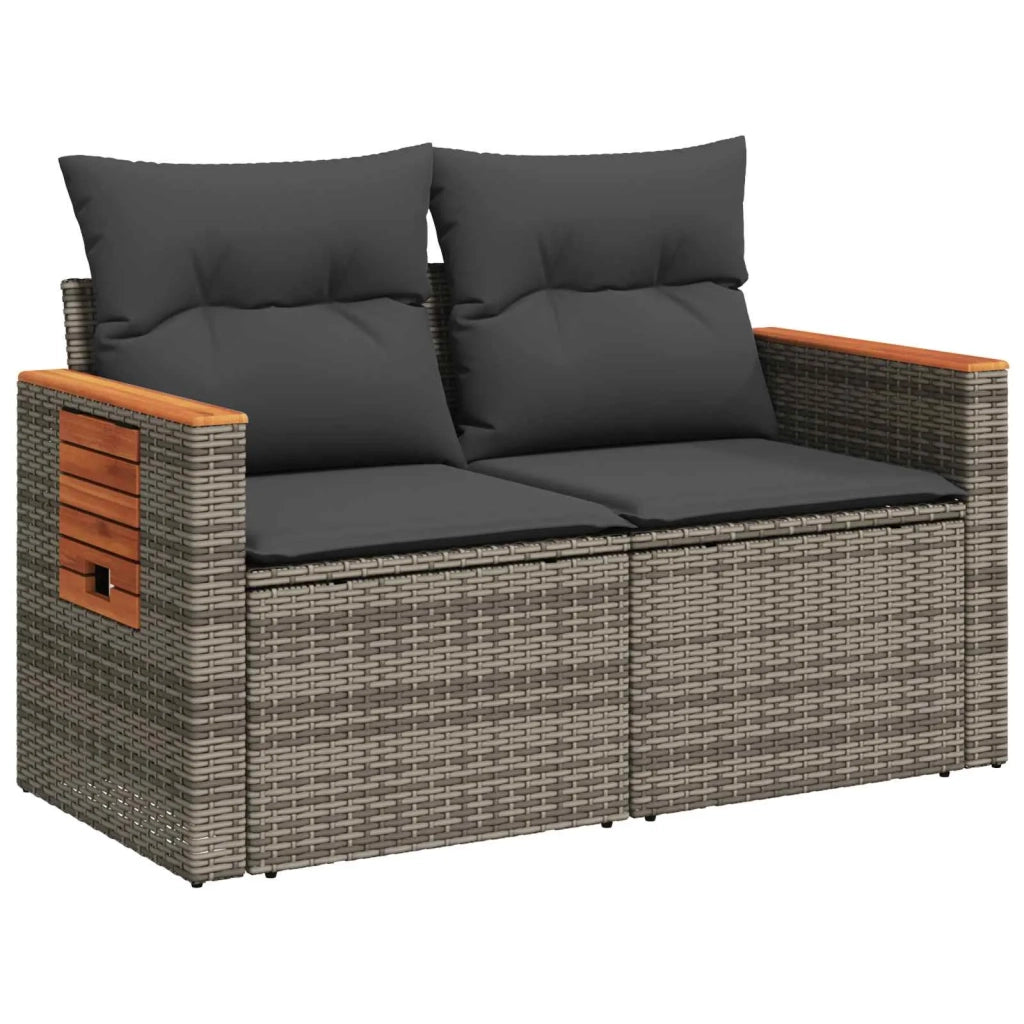 Set di divani 5 pz Grigio e Grigio Scuro 3447948