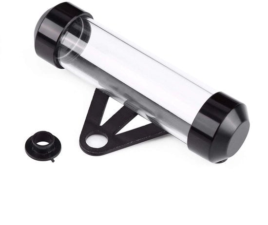 Supporto universale per motori in alluminio con cerniera cilindrica - Nero - Adatto per piccoli dispositivi - Facile da installare - Supporto per motocicletta