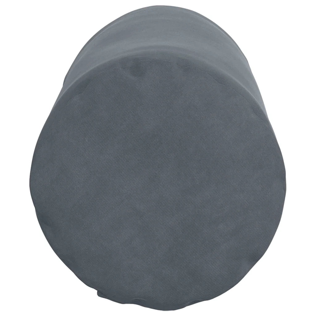 Cuscini a rullo 2 pcs Grigio scuro Ø 15 x 40 cm 42014286