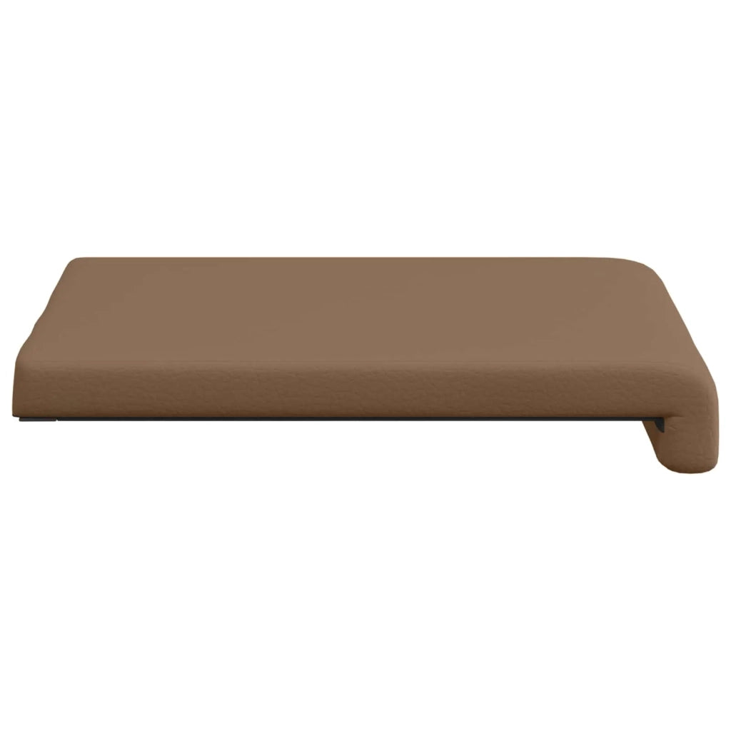 Cuscino per panchina 4 pcs Similpelle Cappuccino 42043116