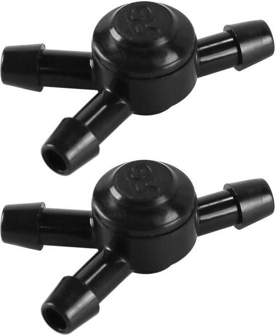 Terugslagklep 2 Stuks - Drielaagse Afdichting EPDM - UV Bestendige Caso - Marcatura Direzione Corrente - Conformità OEM - Classificazione Della Pressione 100 psi - Klep