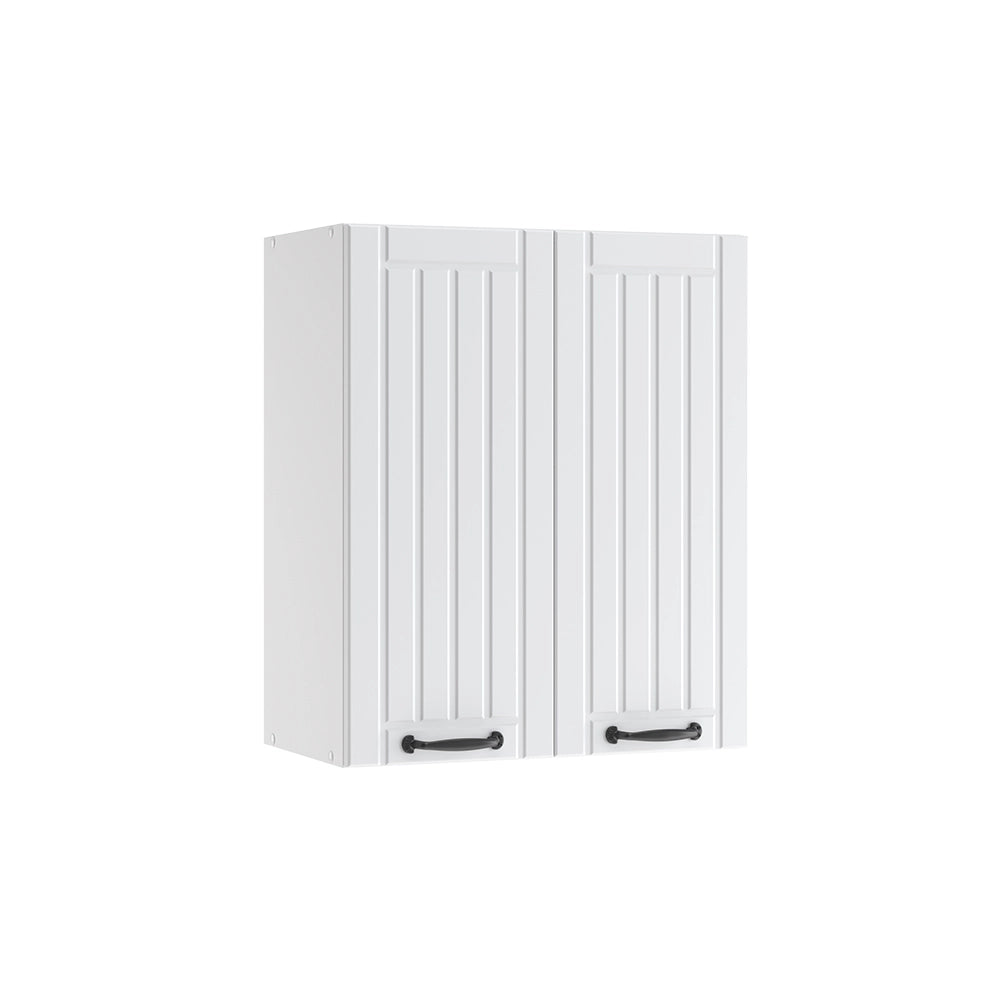 Pensile da cucina Fame-Line Bianco rustico/Bianco 60 cm Vicco