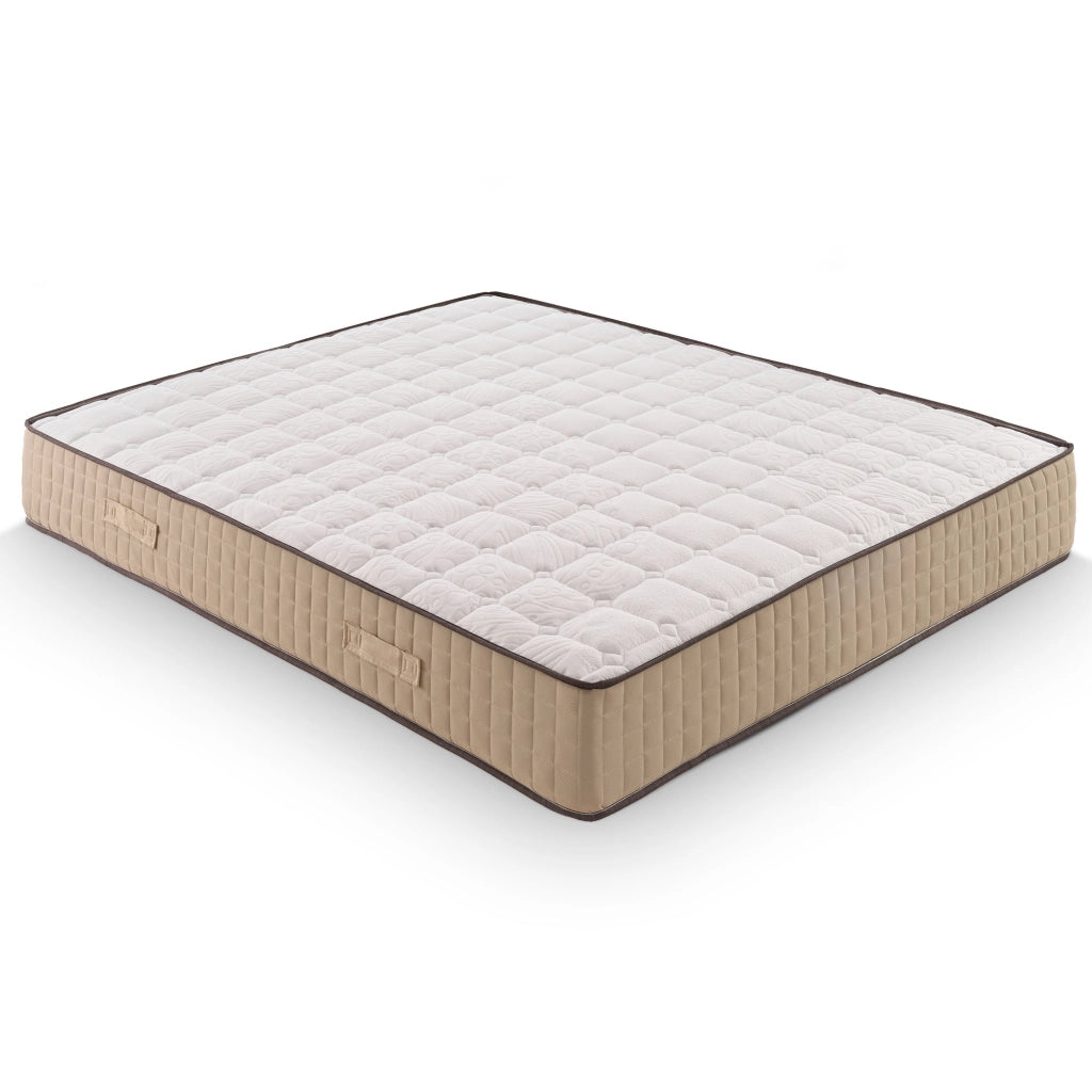 Materasso Piazza e Mezza memory 120x200 Altezza 25 cm, 5 cm Memory Foam, a Zone di Portanza differenziata, IRIDE