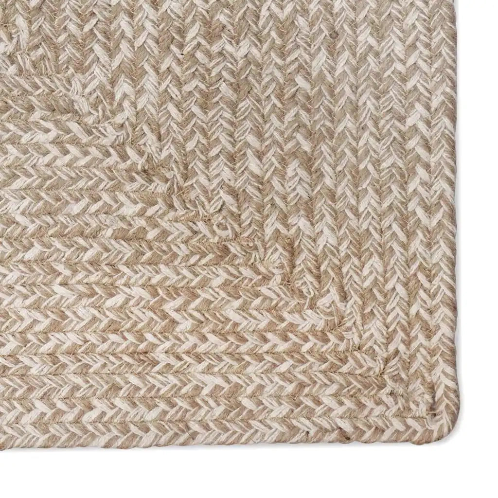 Tappeti per area Naturale e Bianco 100 x 200 cm Juta 42010476