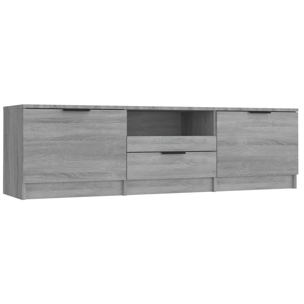 Mobile TV Grigio Sonoma 140x35x40 cm in Legno Ingegnerizzato 817112