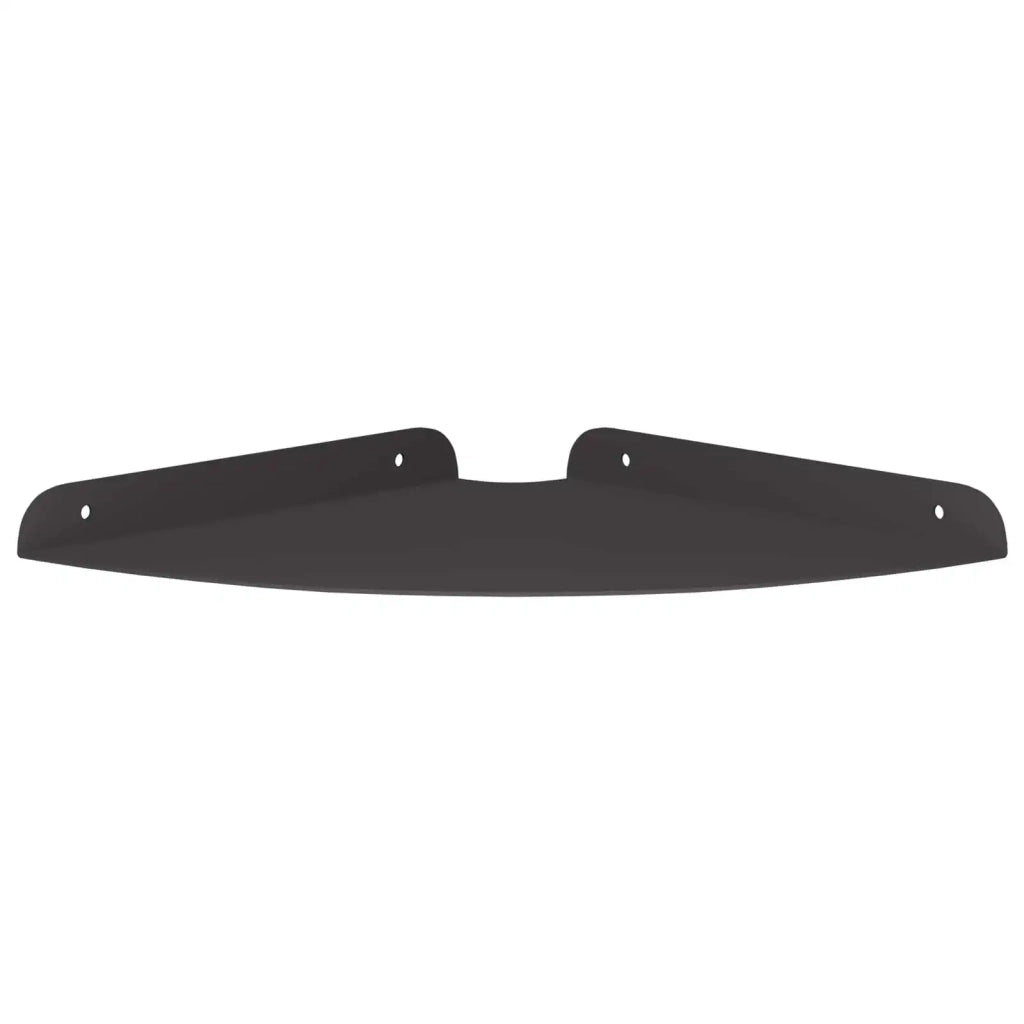Mensola Galleggiante per Angolo 2 pcs Nero 24 x 24 x 2 cm 8004098