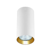 Spot plafoniera Manacor 13cm GU10 bianco/oro Light Prestige