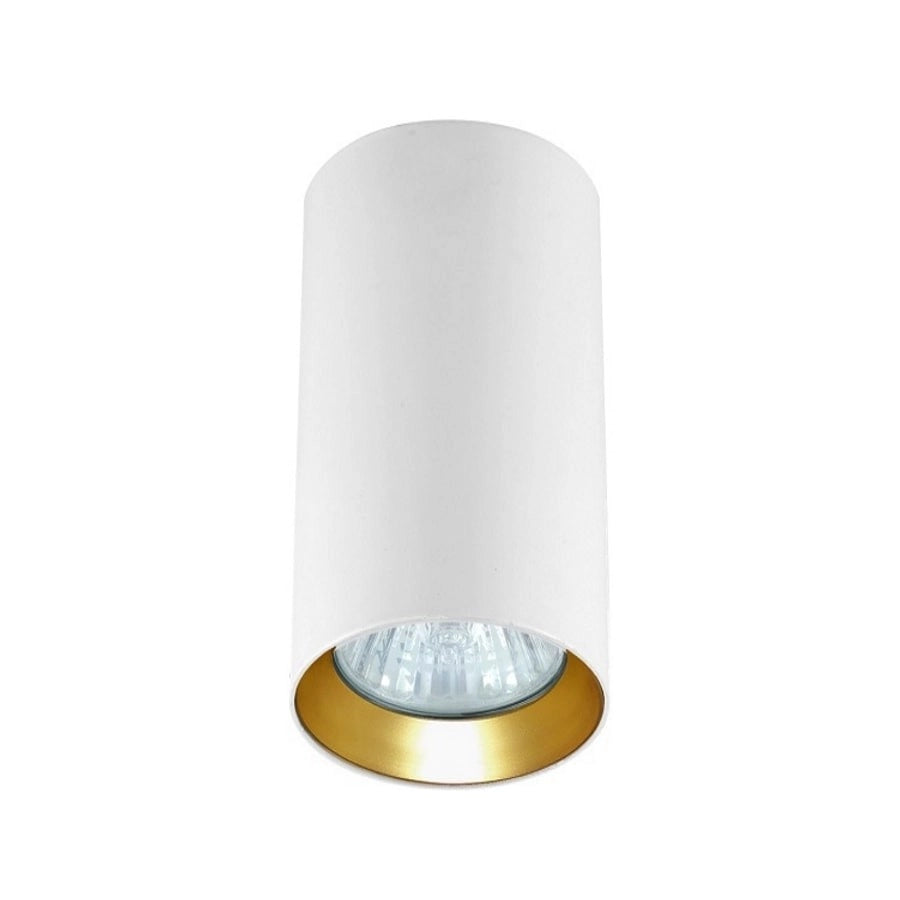 Spot plafoniera Manacor 13cm GU10 bianco/oro Light Prestige