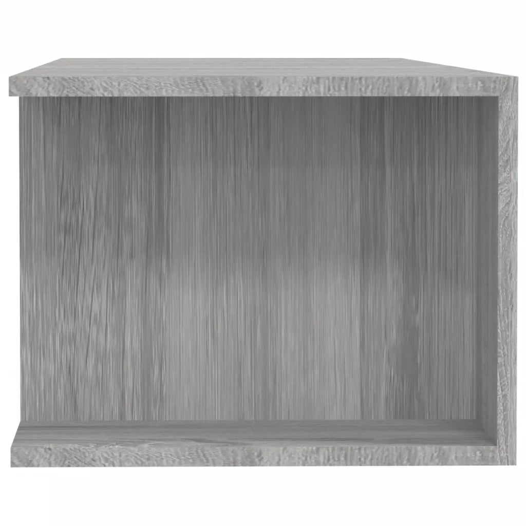 Mobile Porta TV con Luci LED-Mobile per TV-Credenza TV Grigio Sonoma 135x39x30 cm