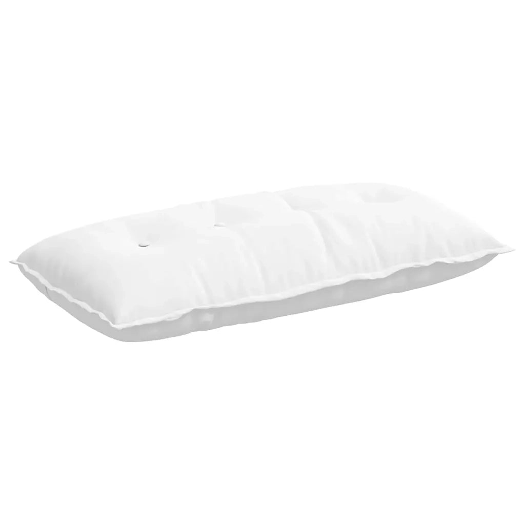 Cuscino per Schiena Bianco 100 x 19 x 50 cm Tessuto 42014755