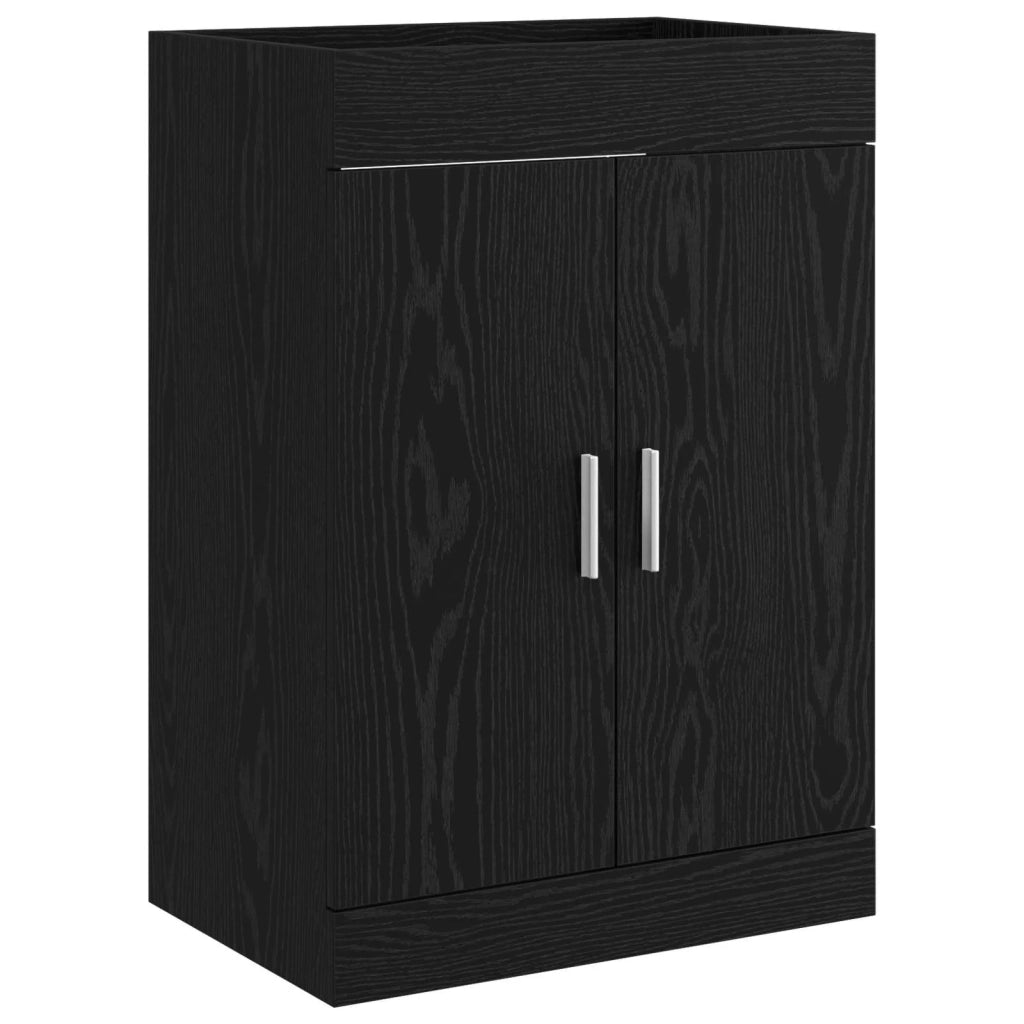 Set di mobili per il bagno Rovere Nero 61 x 40 x 84,5 cm 3404351
