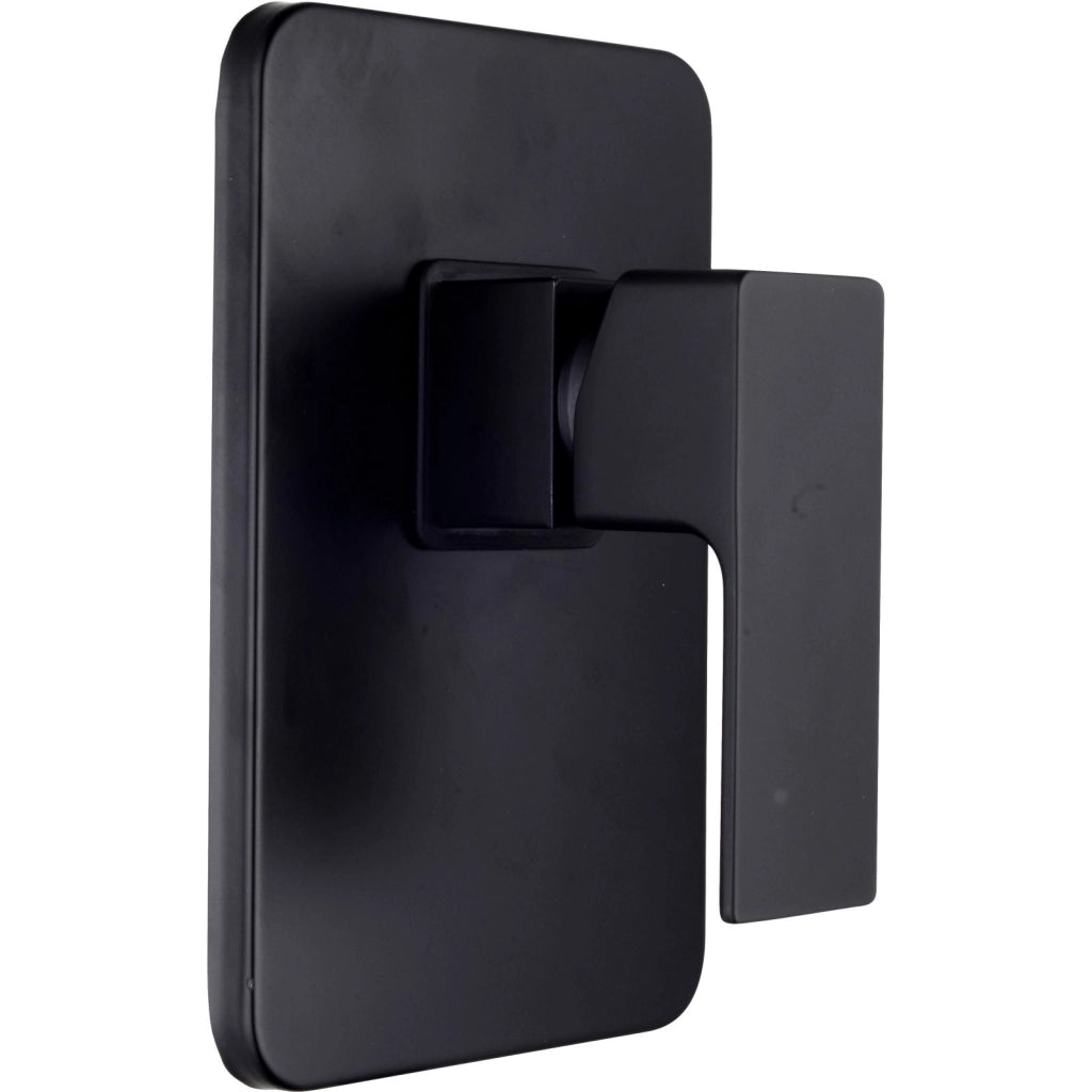 SERIE ELEGANT MONOC.INCASSO DOCCIA NERO OPACO