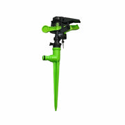 IRRIGATORE A IMPULSO PER IRRIGAZIONE A SETTORE CON PICCHETTO PUNTALE DA GIARDINO