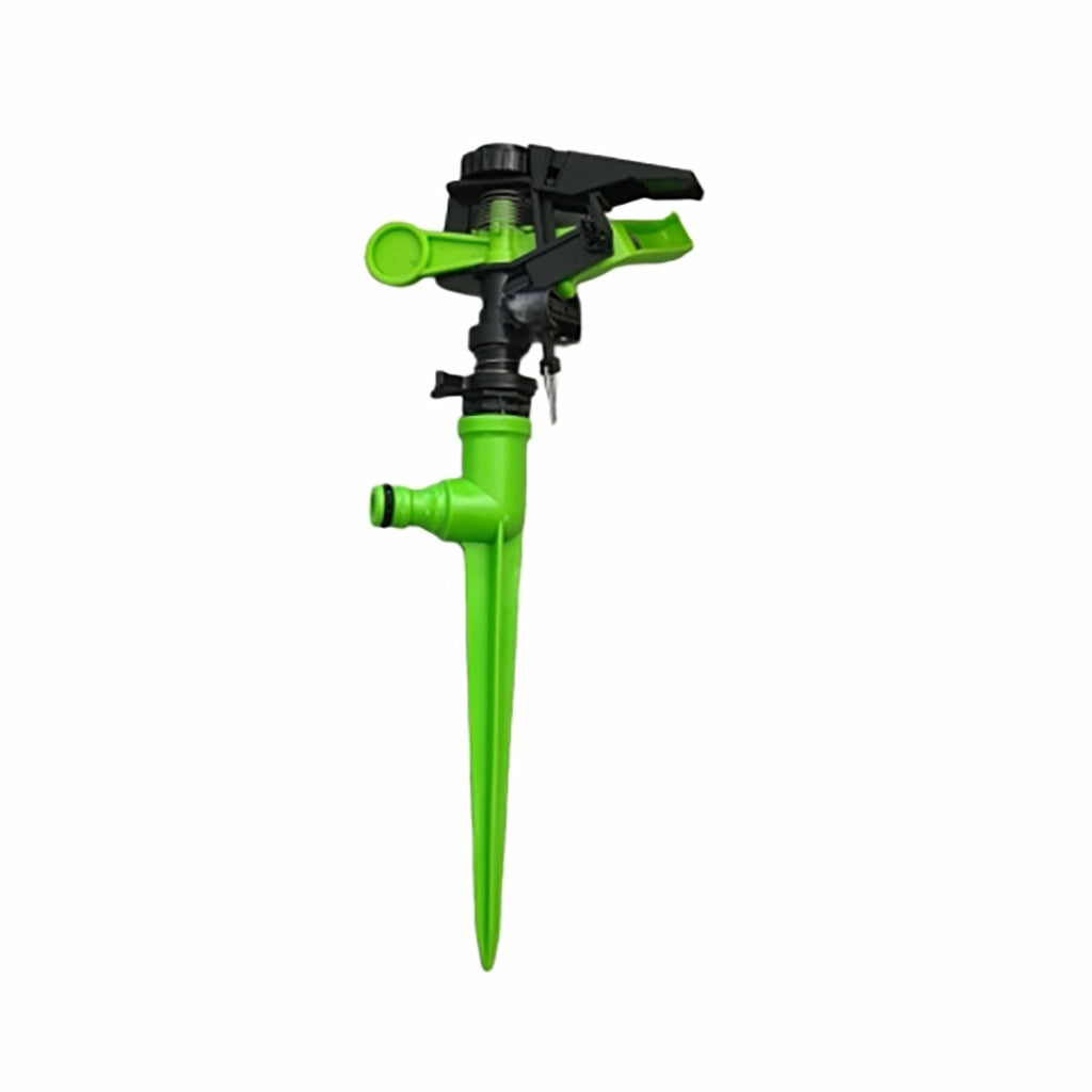 IRRIGATORE A IMPULSO PER IRRIGAZIONE A SETTORE CON PICCHETTO PUNTALE DA GIARDINO