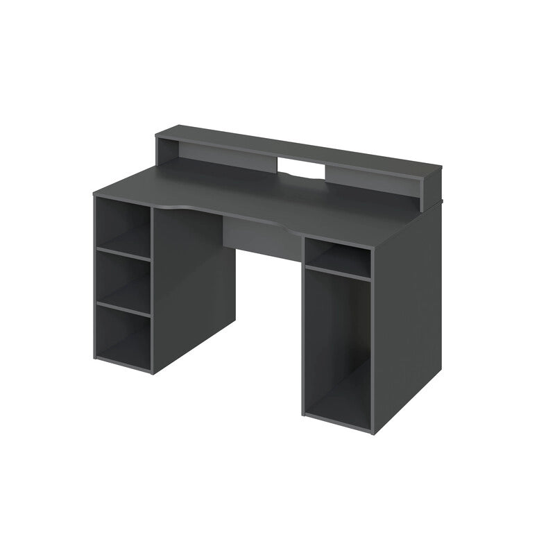 KIT SCRIVANIA CM 136X67X88H ANTRACITE- 1,0 pz