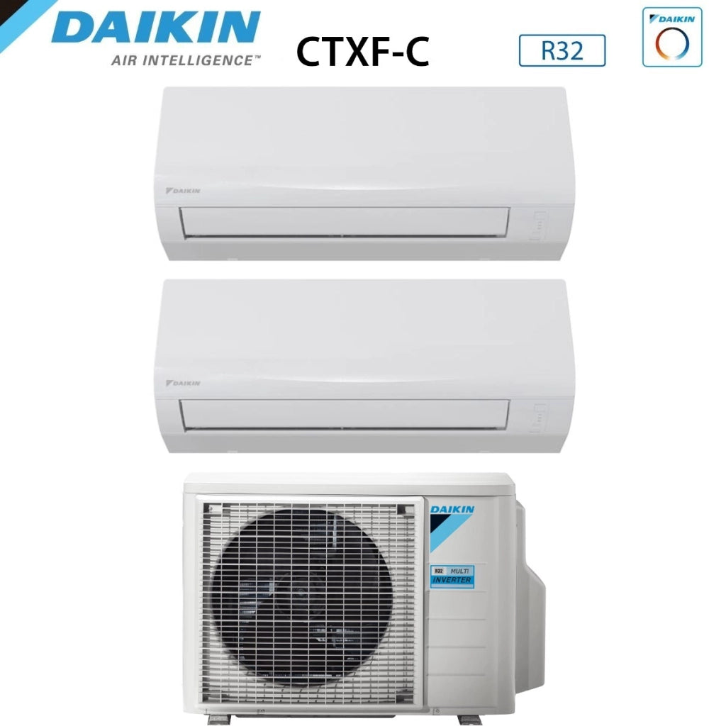 Condizionatore Dual Split Daikin Sensira 9+12 con 2MXF40A R-32 Wi-Fi Integrato