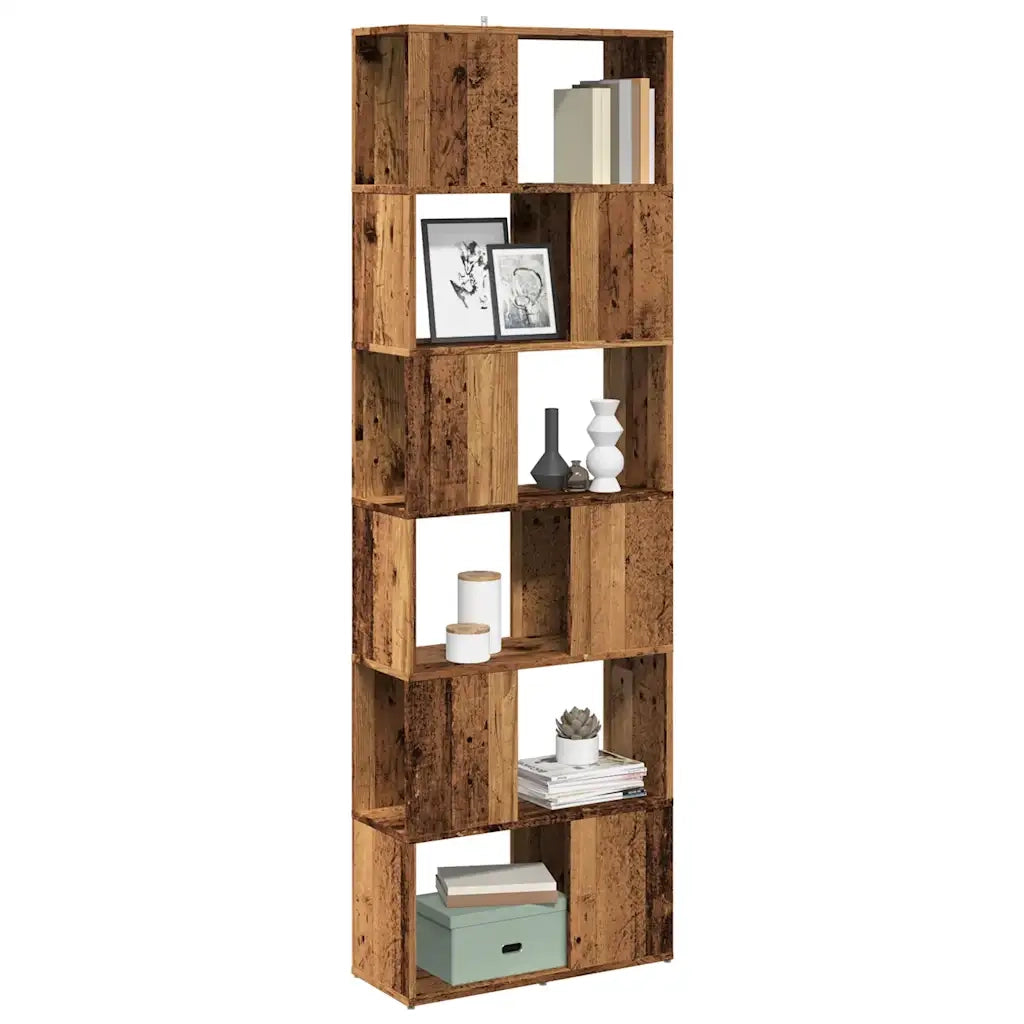 Libreria/Divisorio Stanza Legno Antico 60x24x186 cm 856730