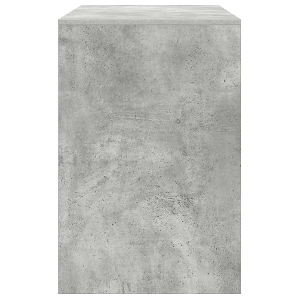 Scrivania Grigio cemento 102 x 50 x 75 cm Legno multistrato 869541