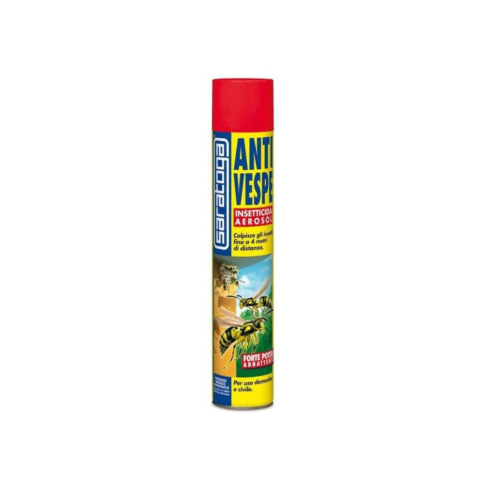Saratoga 750ml anti vespe calabroni insetticida spray getto fino a 4mt
