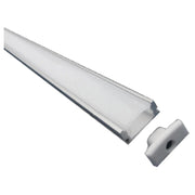 PROFILO INCASSO ALLUMINIO COVER PC OPALE 2 MT