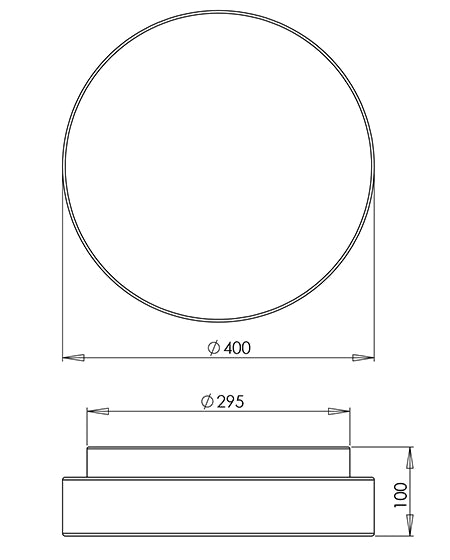 Plafoniera Graff Bianco in Metallo e Vetro Soffiato, LED Integrato 24W 2950lm, 3000K Warm White, Dimmerabile a Taglio di Fase Ø400mm