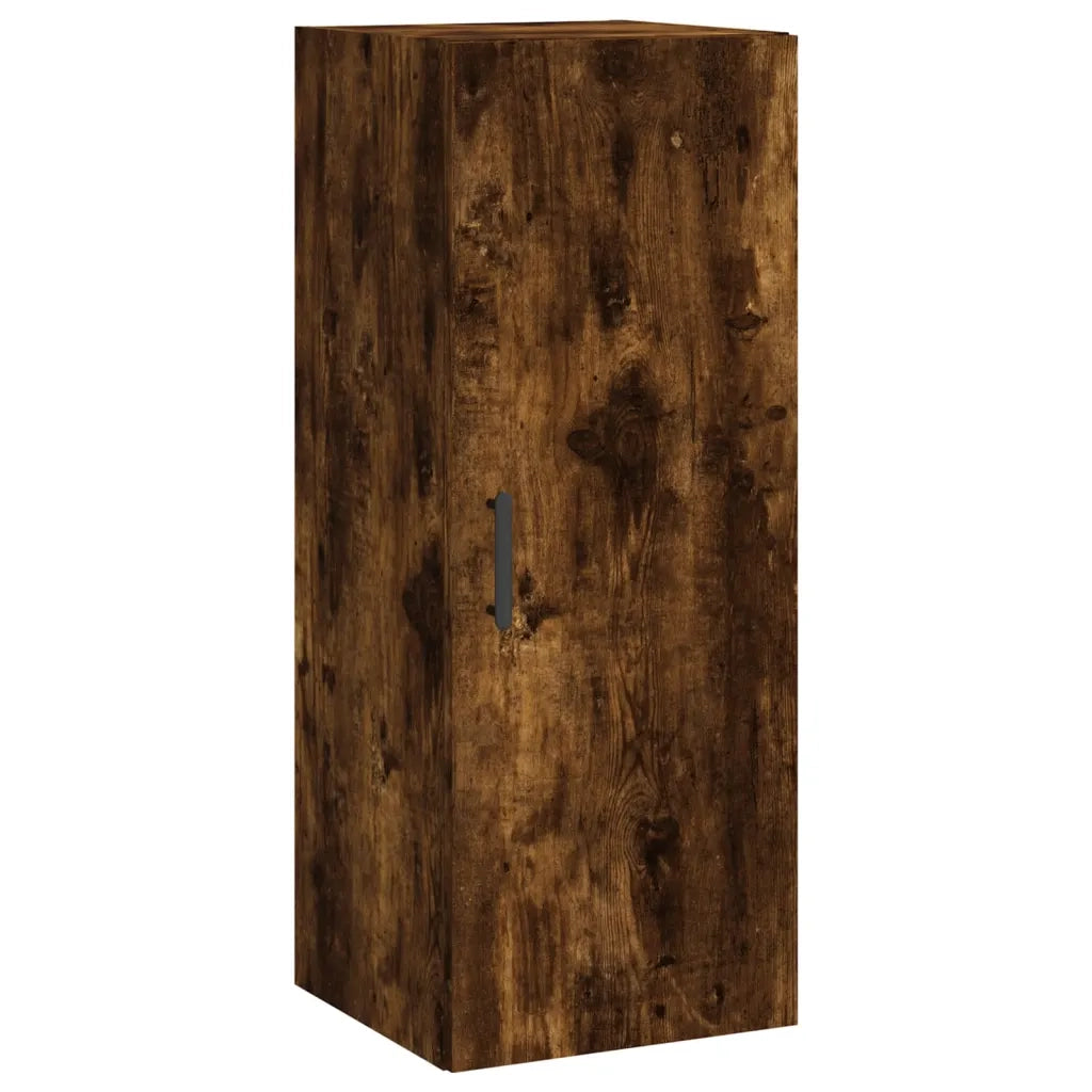 Mobile a Parete Rovere Fumo 34,5x34x90 cm 828865