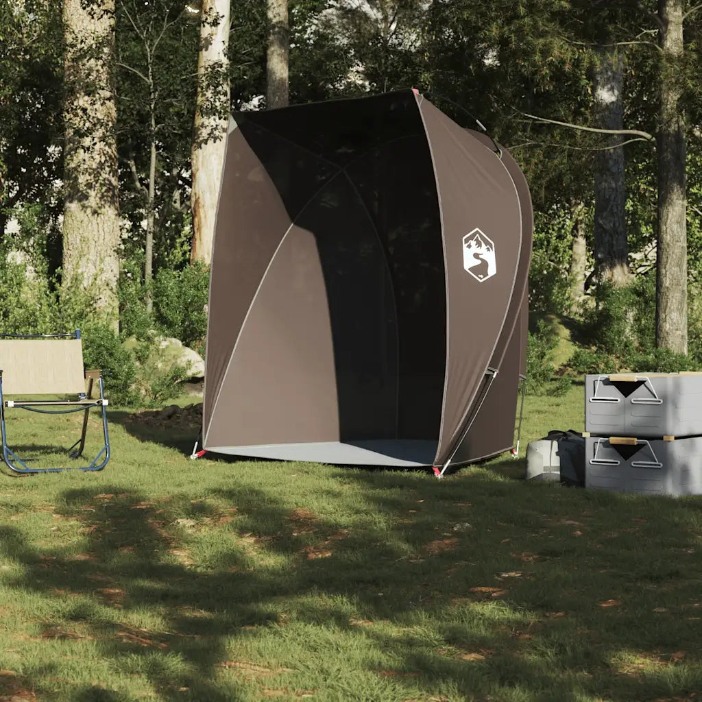 Tenda da Pesca Marrone Impermeabile 4009483