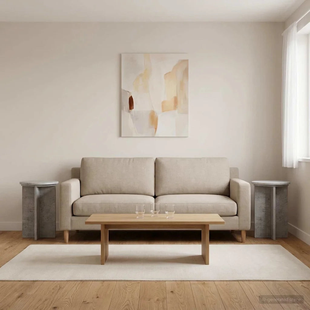 Supporto per piante | Sostegno per piante 2 pz Grigio Cemento ?29,5 x 40 cm