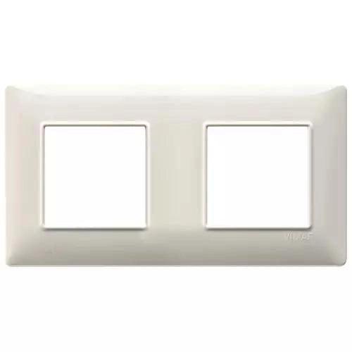 VIMAR PLANA - PLACCA 4M (2+2) INT71 BIANCO GRANITO