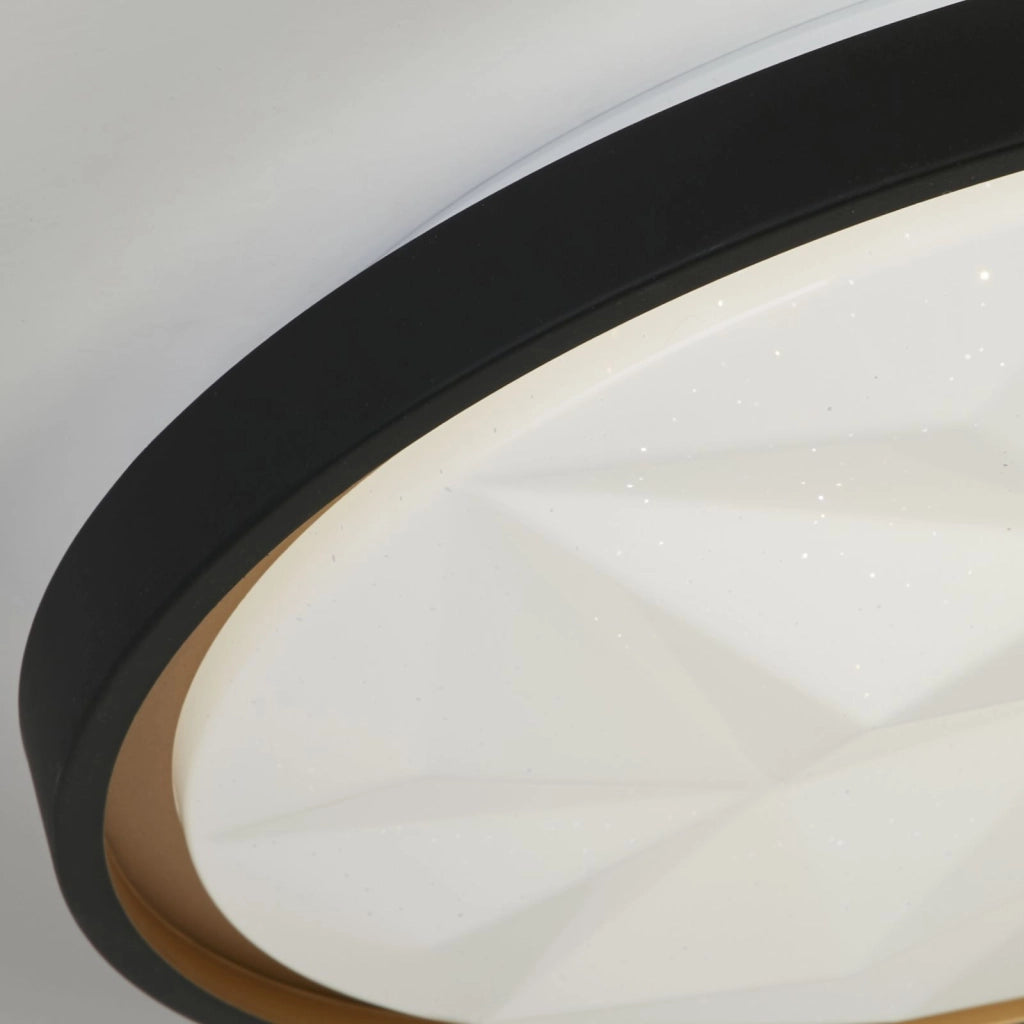 Satellite LED a filo, nero con diffusore effetto stella