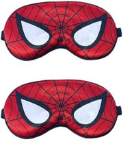 Due pezzi di maschere da sonno per bambini con design a cartone, morbide e idonee per la pelle