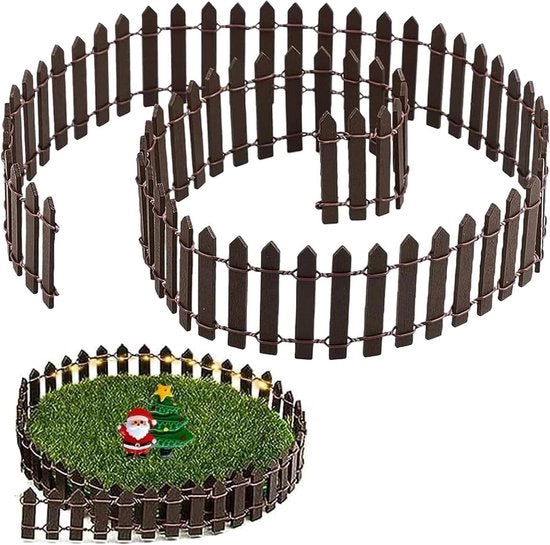 Miniatura del cancello per giardino per decorazioni per Fairy Garden e progetti di fai da te