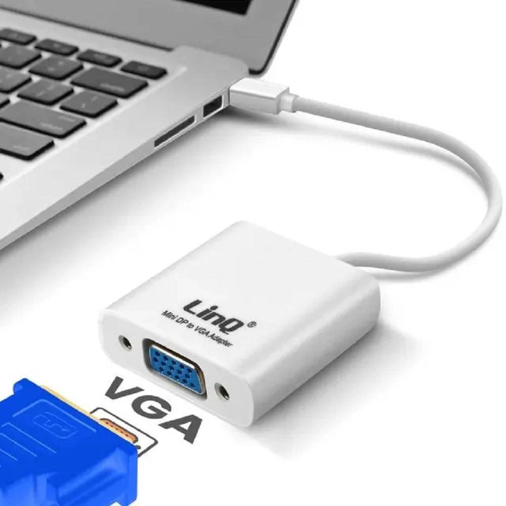 Trade Shop - Adattatore Convertitore Cavo Da Mini Displayport Mini Dp A Vga Monitor Mdp-vga226 -