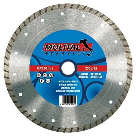 DISCO DIAMANTATO 'UNIVERSALE' MOLITAL Ø 230 mm - MOLITAL