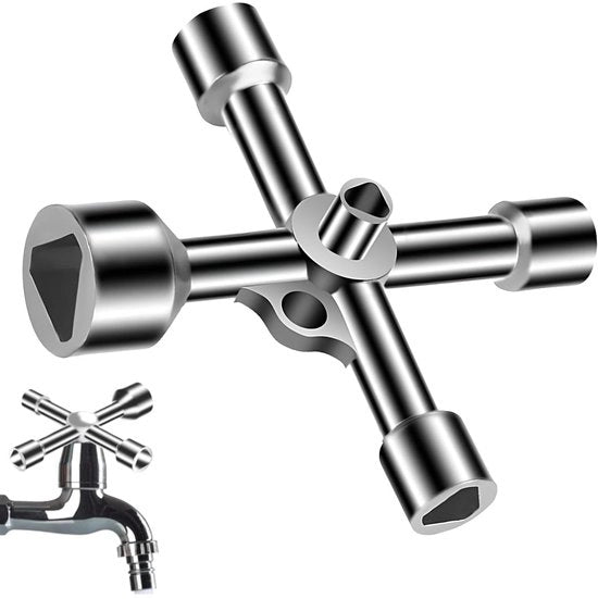 Chiave a L 3 per Maniglie e Contenitori Rifiuti - 5 Dimensioni (7mm-18mm)
