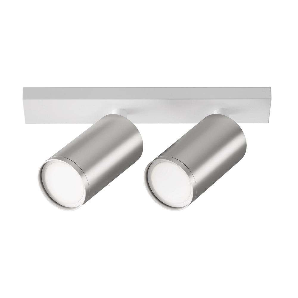 Maytoni plafoniera Focus S 2xGU10 bianco in alluminio