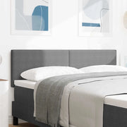 Testiera Grigio chiaro 160 cm Tessuto in Cords 42007057