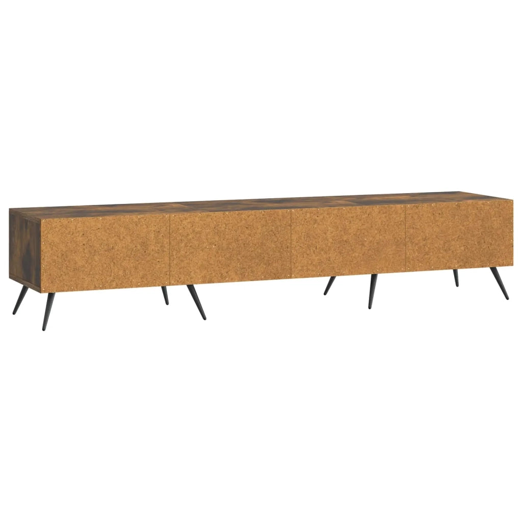 Mobile TV-Credenza per TV Rovere Fumo 147 x 34,5 x 30 cm Legno ingegnerizzato 792117