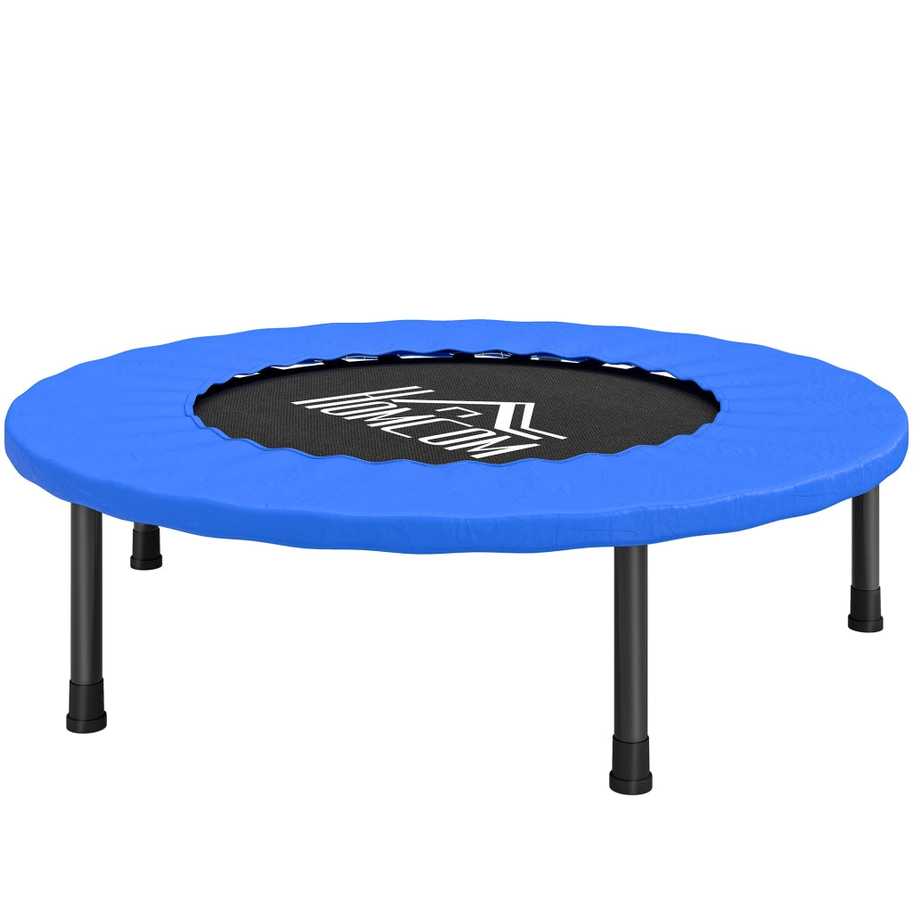 Trampolino fitness mini ¨C Xylo ¨C ? 81 cm, carico 100 kg, piedini antiscivolo, blu e nero