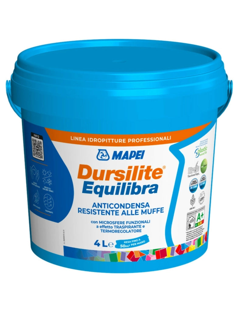 DURSILITE EQUILIBRA WHITE  4LT - MAPEI