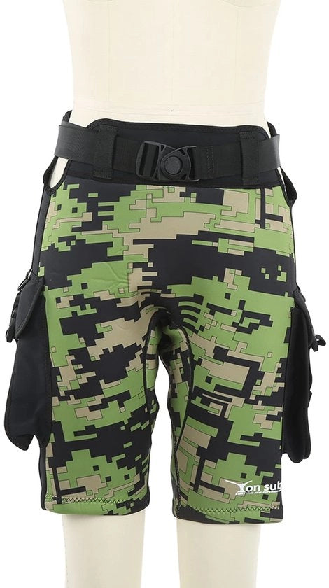 Shorts per immersioni in neoprene - 2,5 mm - impermeabili - resistenti - Duikstof