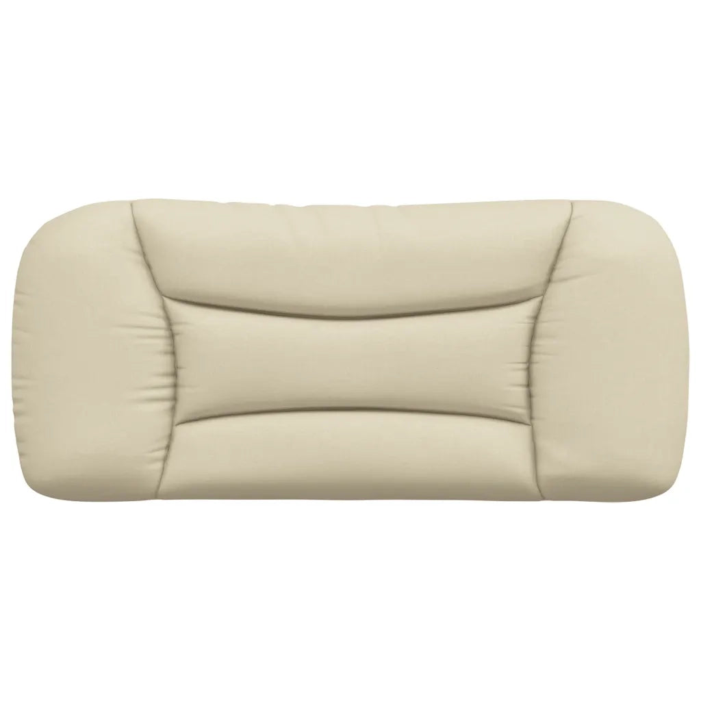 Cuscino Testiera Hvar Crema 80 cm in Tessuto 374530