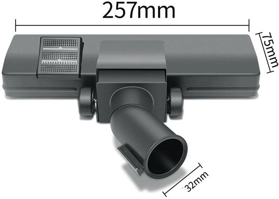 Accessori per aspirapolvere Midea, testa a setole, diametro interno 32 mm
